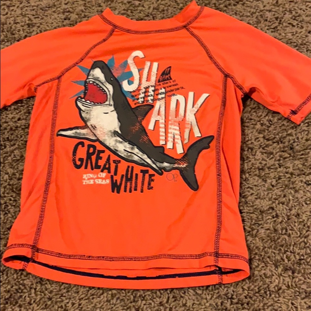 New!! Boys swim shirt
